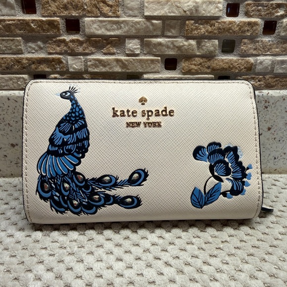 kate spade Handbags - Kate Spade Peacock Wallet